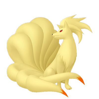 Ninetales - Fire type Pokemon from with stats, moves, and evolution data