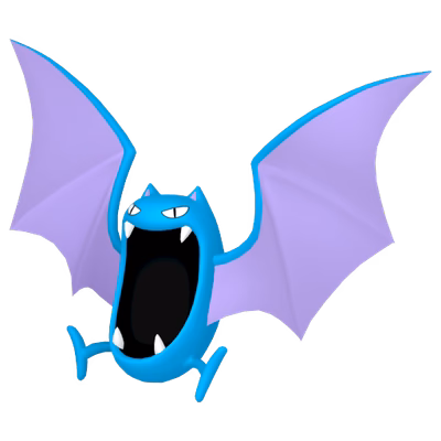 Golbat - Poison/Flying type Pokemon from Pokemon FireRed and LeafGreen with stats, moves, and evolution data