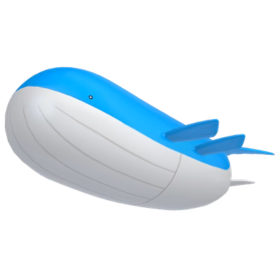Wailord - Water type Pokemon from Pokemon Sword and Shield with stats, moves, and evolution data